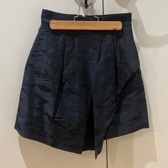 Banana Republic Dresses & Skirts - Banana Republic Navy Blue Camo Skirt